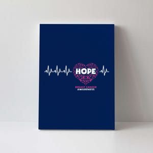 Hope Breast Cancer Awareness Canvas