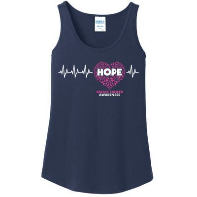 Hope Breast Cancer Awareness Ladies Essential Tank