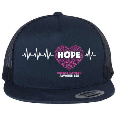 Hope Breast Cancer Awareness Flatbill Hat