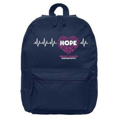 Hope Breast Cancer Awareness 16 in Basic Backpack