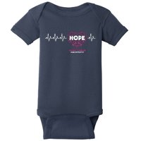 Hope Breast Cancer Awareness Baby Bodysuit