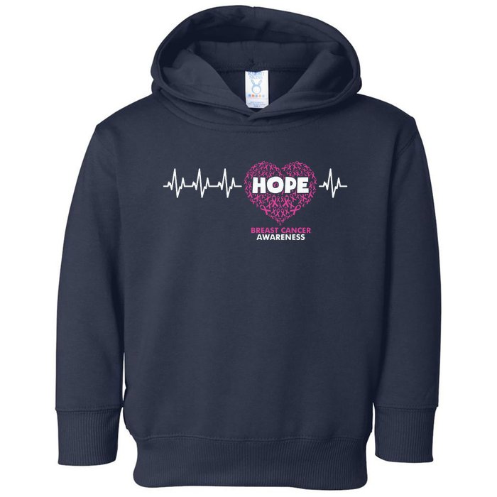 Hope Breast Cancer Awareness Toddler Hoodie