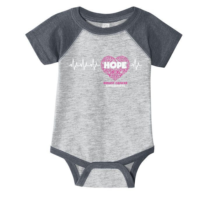 Hope Breast Cancer Awareness Infant Baby Jersey Bodysuit