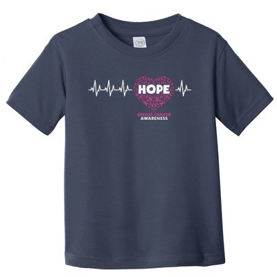 Hope Breast Cancer Awareness Toddler T-Shirt