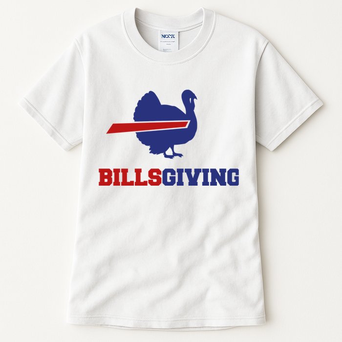 Happy Billsgiving Chicken Football Thanksgiving Tall T-Shirt