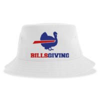 Happy Billsgiving Chicken Football Thanksgiving Sustainable Bucket Hat