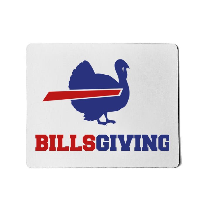 Happy Billsgiving Chicken Football Thanksgiving Mousepad