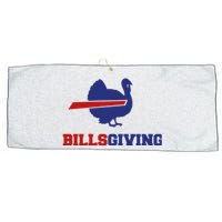 Happy Billsgiving Chicken Football Thanksgiving Large Microfiber Waffle Golf Towel