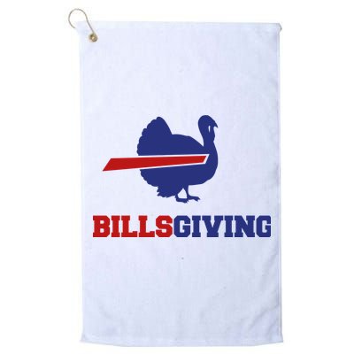 Happy Billsgiving Chicken Football Thanksgiving Golf Towel