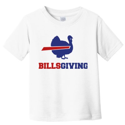 Happy Billsgiving Chicken Football Thanksgiving Toddler T-Shirt