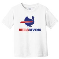 Happy Billsgiving Chicken Football Thanksgiving Toddler T-Shirt