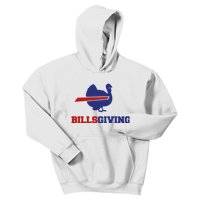 Happy Billsgiving Chicken Football Thanksgiving Kids Hoodie