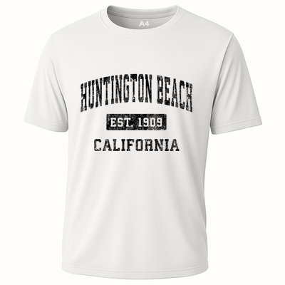 Huntington Beach California Ca Vintage Established Sports Performance Shirt