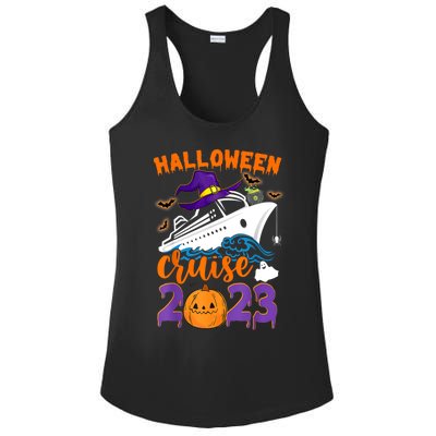 Halloween Boo Cruise Squad Cruising Crew Spooky Season Gift Ladies PosiCharge Competitor Racerback Tank