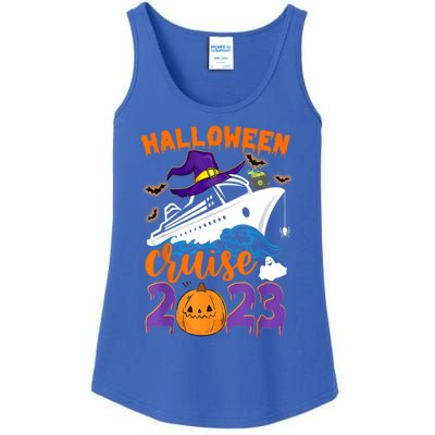 Halloween Boo Cruise Squad Cruising Crew Spooky Season Gift Ladies Essential Tank