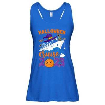 Halloween Boo Cruise Squad Cruising Crew Spooky Season Gift Ladies Essential Flowy Tank