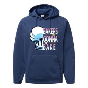 Holiday Baking Competition Chefs Hat Bakers Gonna Bake Gift Performance Fleece Hoodie