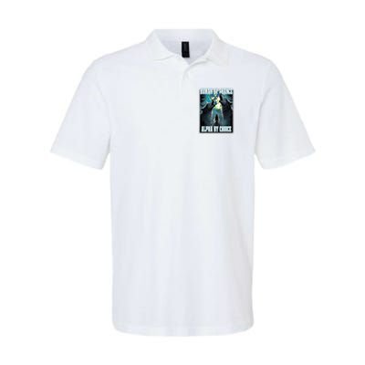 Human By Chance Alpha By Choice Funny Alpha Wolf Meme Polo