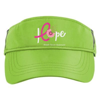 Hope Breast Cancer Pin.K Ribbons Sunflower October Month Adult Drive Performance Visor