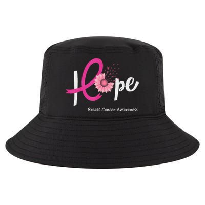 Hope Breast Cancer Pin.K Ribbons Sunflower October Month Cool Comfort Performance Bucket Hat