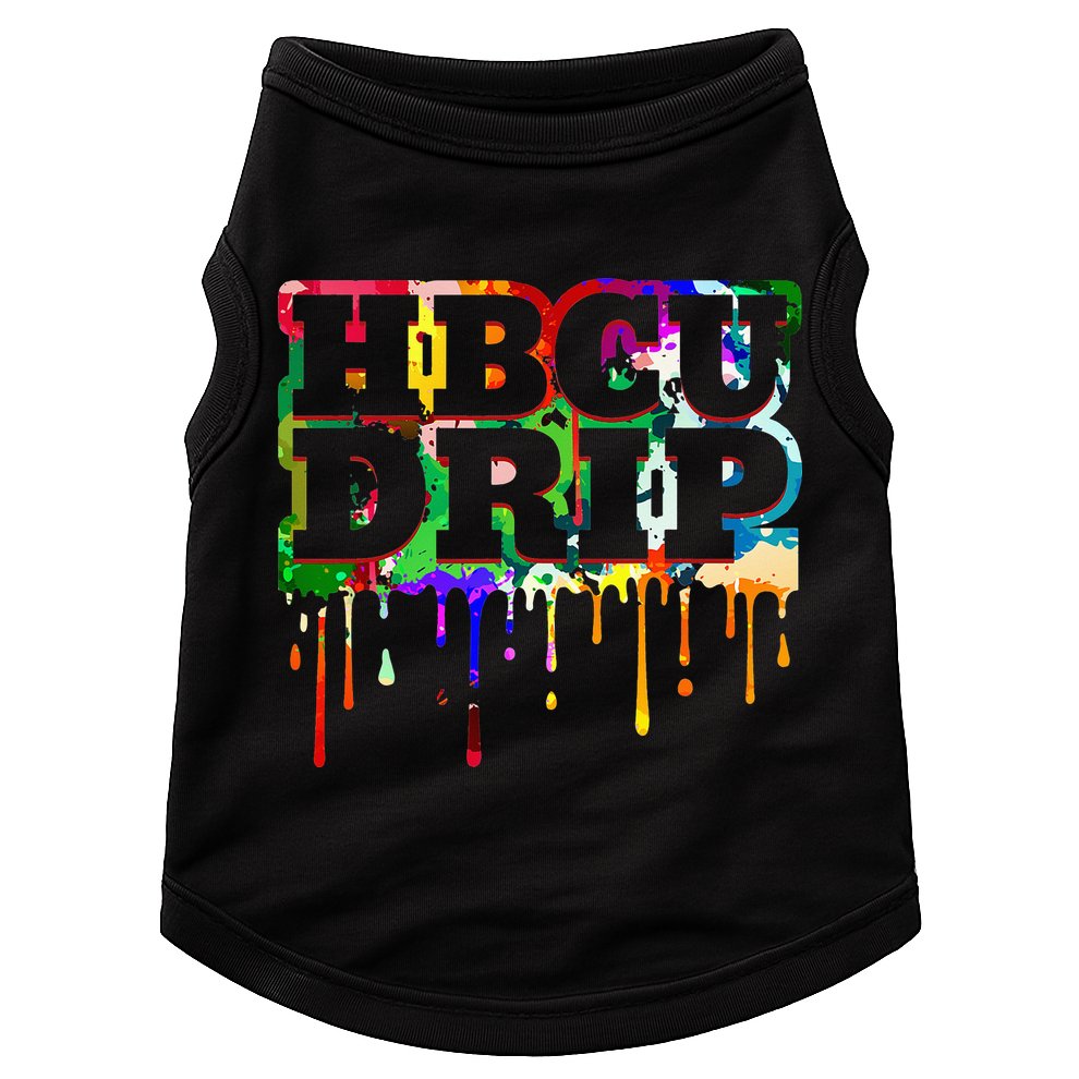 HBCU Black College Graduates Whitley Retro Doggie Tank