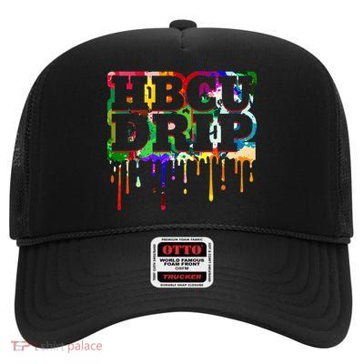 HBCU Black College Graduates Whitley Retro High Crown Mesh Back Trucker Hat