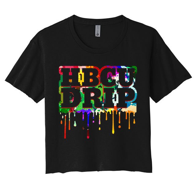 HBCU Black College Graduates Whitley Retro Crop Top