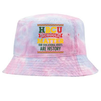 HBCU Black College School Matters African American Student Tie-Dyed Bucket Hat