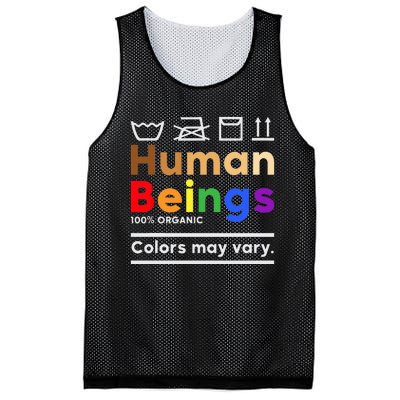 Human Beings Colors May Vary Washing Instructions Mesh Reversible Basketball Jersey Tank