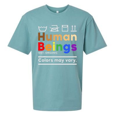 Human Beings Colors May Vary Washing Instructions Sueded Cloud Jersey T-Shirt