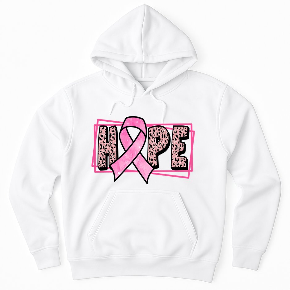 Hope Breast Cancer Awareness Ribbon Hoodie