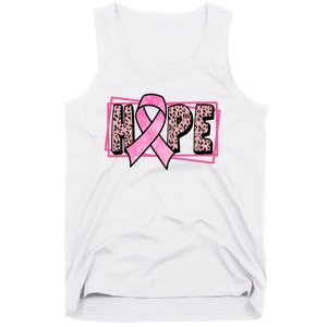 Hope Breast Cancer Awareness Ribbon Tank Top