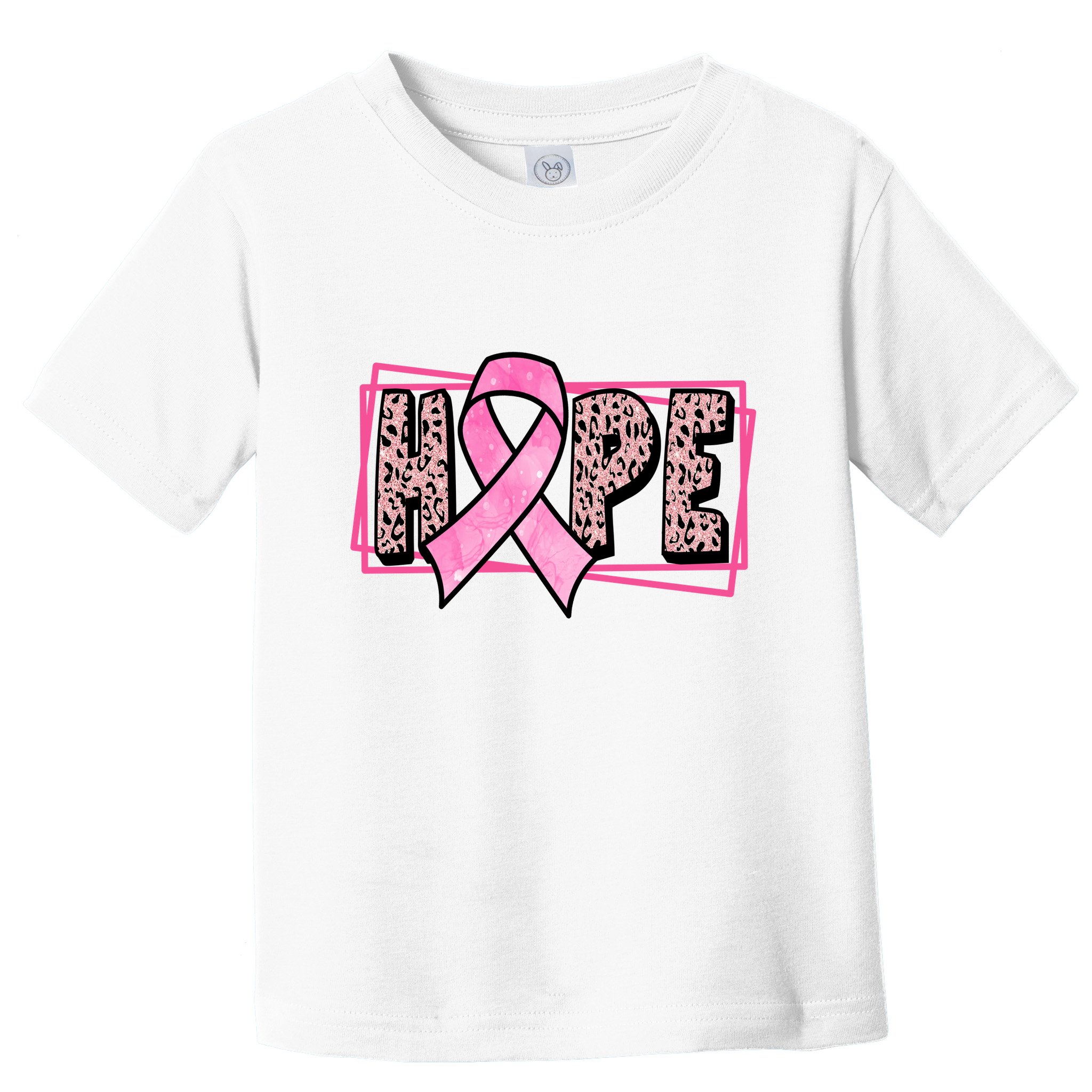 Hope Breast Cancer Awareness Ribbon Toddler T-Shirt