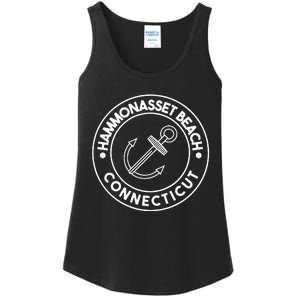 Hammonasset Beach Connecticut Souvenirs Pocket Ladies Essential Tank