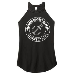 Hammonasset Beach Connecticut Souvenirs Pocket Women's Perfect Tri Rocker Tank