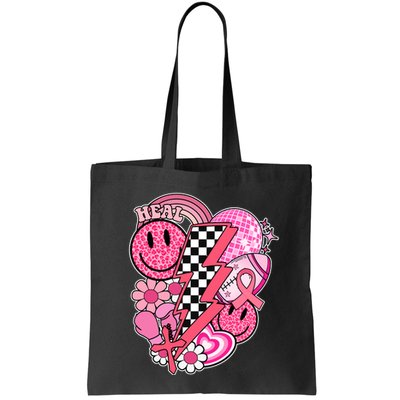 Heal Breast Cancer Awareness Retro Smile Bag