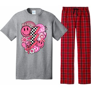 Heal Breast Cancer Awareness Retro Smile Pajama Set