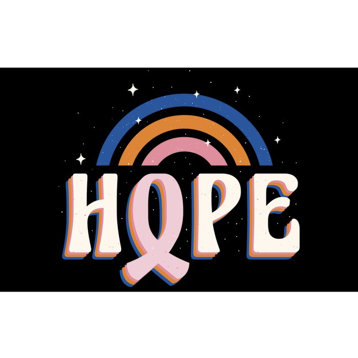 Hope Breast Cancer Awareness Rainbow Bumper Sticker