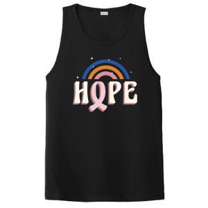 Hope Breast Cancer Awareness Rainbow PosiCharge Competitor Tank