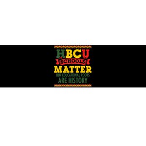 HBCU Black College School Matters African American Student Bumper Sticker