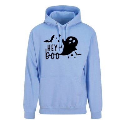 Hey Boo Cute Halloween Ghost Funny Autumn Fall Spooky Gift Unisex Surf Hoodie