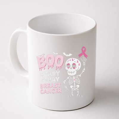 Halloween Breast Cancer Awareness Chemotherapy Pin.K Ribbon Coffee Mug