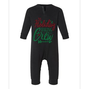 Holiday Baking Crew Infant Fleece One Piece