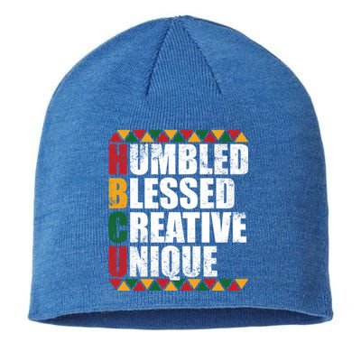 Humbled Blessed Creative Unique Historically Black U Hbcu Meaningful Gift Sustainable Beanie