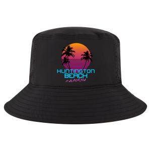 Huntington Beach California Retro 80s Meaningful Gift Cool Comfort Performance Bucket Hat