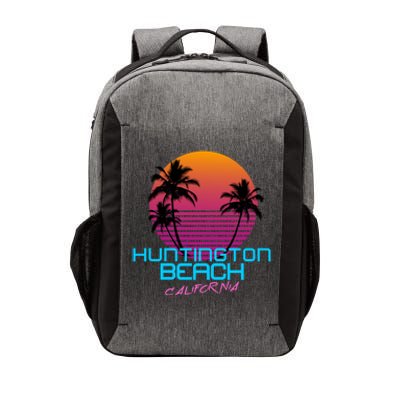 Huntington Beach California Retro 80s Meaningful Gift Vector Backpack