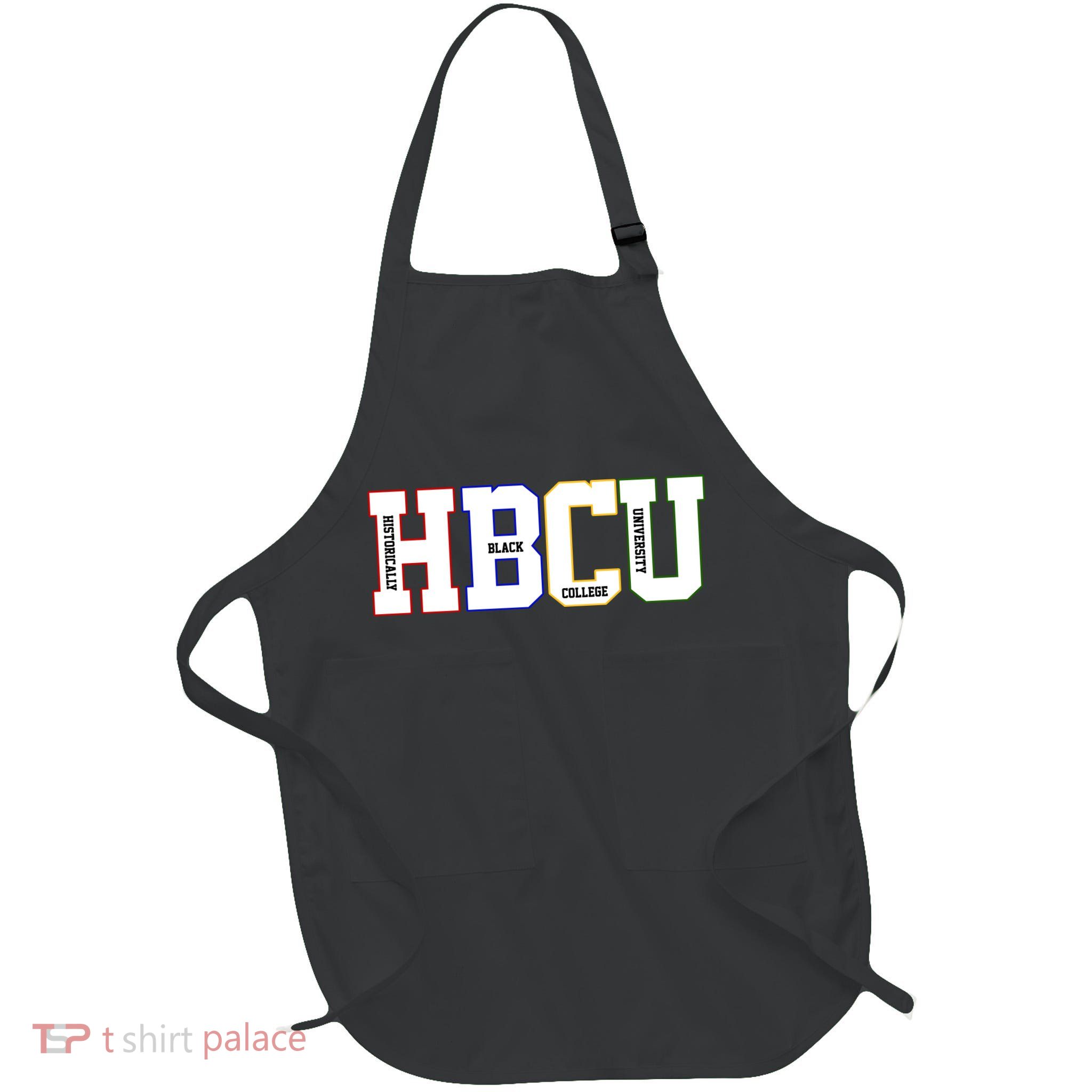 Historically Black College University Student HBCU Full-Length Apron With Pockets