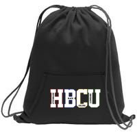 Historically Black College University Student HBCU Sweatshirt Cinch Pack Bag