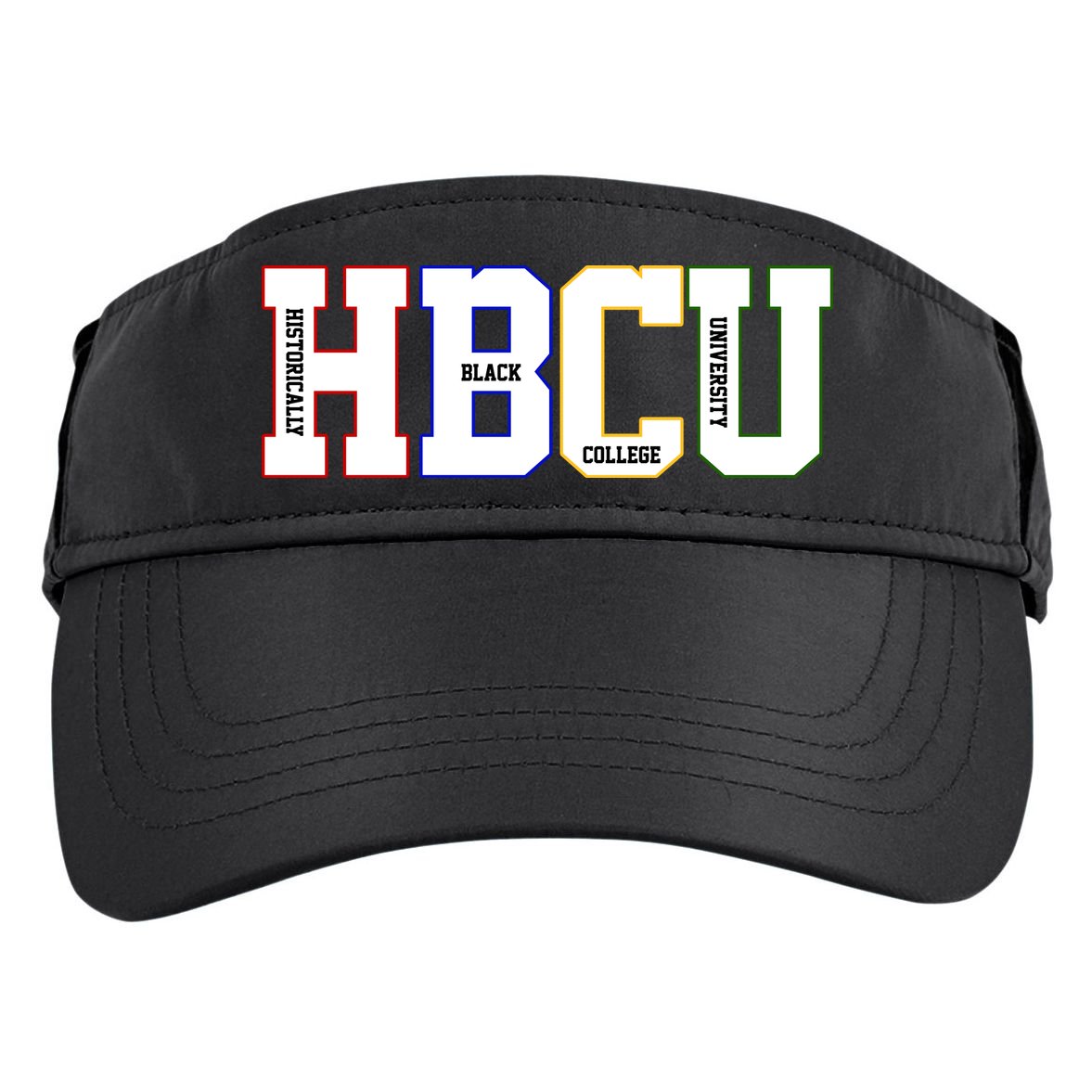 Historically Black College University Student HBCU Adult Drive Performance Visor