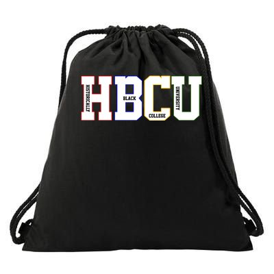 Historically Black College University Student HBCU Drawstring Bag